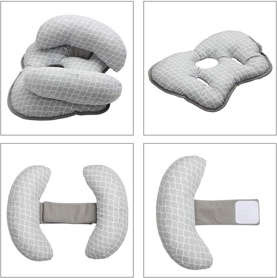 Reizen - Kussen - Baby - Verstelbaar - Zacht Hoofd en Nek Ondersteuning voor Baby's van 6 Maanden tot 2 Jaar van Pure Baby Love