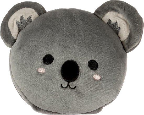 Relaxeazzz Koala Rond Pluche Reiskussen - Oogmasker voor Ontspanning en Comfort van Relax