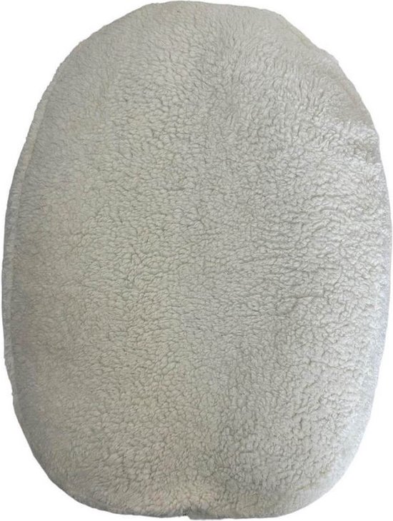 Relaxhoes - Teddy- voedingskussenhoes - voedingskussen hoes - maak van je voedingskussen in een handomdraai een babynestje - babynestje - zwangerschap - baby van Cutebaby