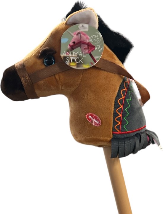 Relaxpets - Stokpaard - Bruin - Met geluid van Relax