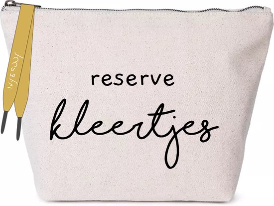 Reserve Kleertjes Opbergen | Etui Reserve Kleertjes | Opbergetui Reserve Kleertjes | Maat L | Ivy and Soof van Ivy and Soof