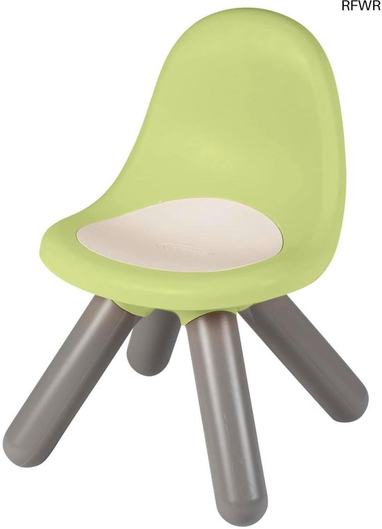 RFWR® Duurzame Kinderstoel Groen voor Binnen en Buiten - UV-bestendig en Gerecycled Materiaal - Geschikt voor Peuters vanaf 18 Maanden