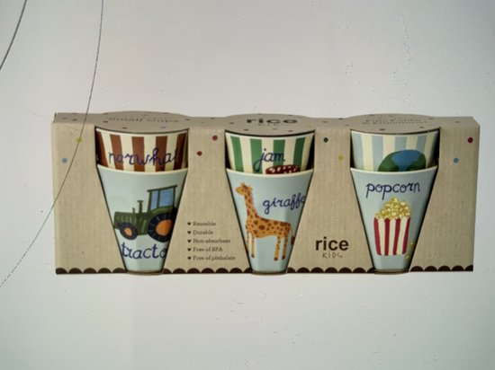 Rice kinderbekers small
