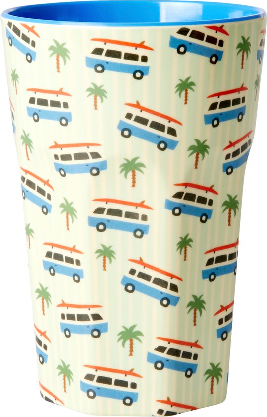 Rice Melamine mok met auto's opdruk van Rice