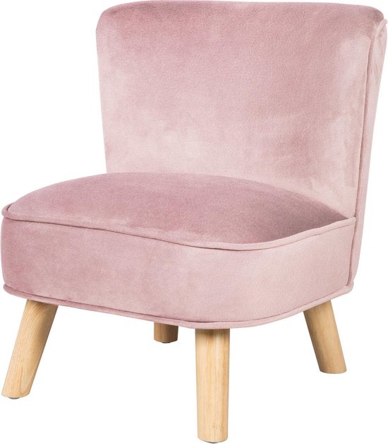 Roba Kinderstoel Lil Sofa Junior 50 Cm Fluweel Roze van Roba.