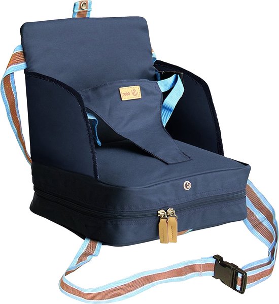 roba Mobiele en Opblaasbare Stoelverhoger voor Baby's, Blauw