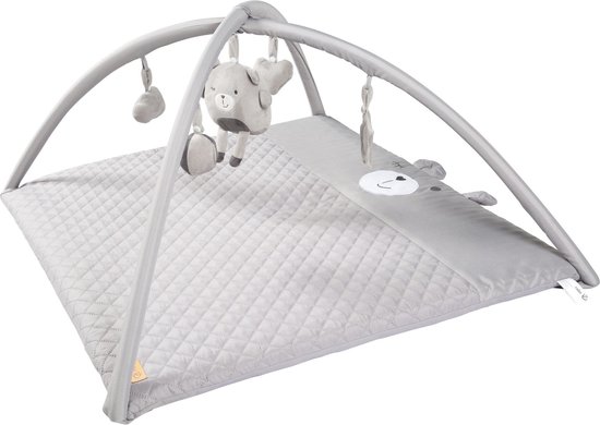 Roba Sammy speelkleed met babygym 85 X 75 cm grijs van Roba