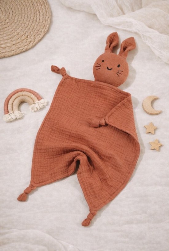 Roestdroom - Hydrofiel Knuffeldoekje Baby - Droomdotje van Merkloos