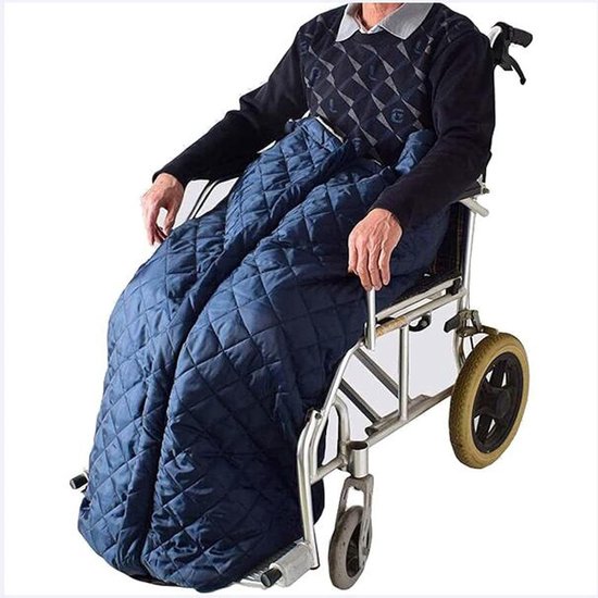 Rolstoel Voetenzak - Beenhoes Warm - Mobiliteit Hulpmiddel - Fleece Gevoerd - 132x65 cm