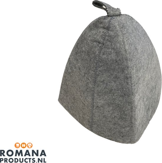 Romana Products Saunamuts - Grijs - Badmuts voor Sauna en Wellness van Romana Products