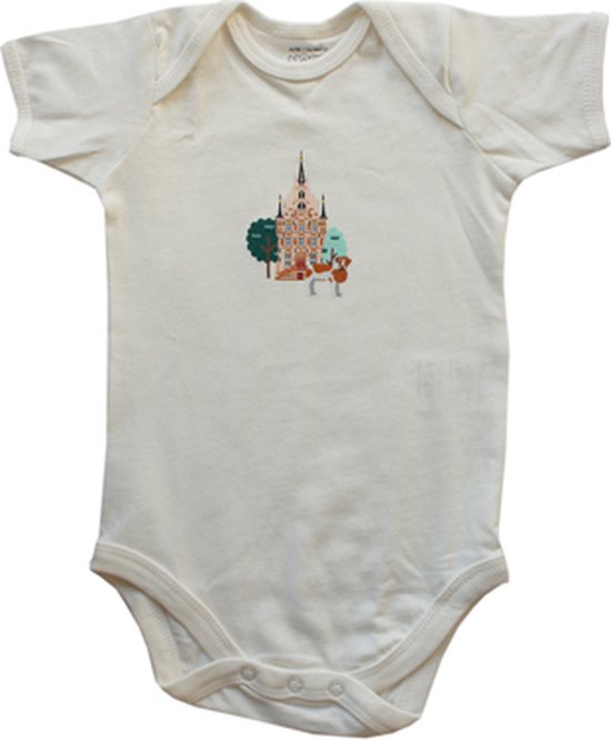 Romper Gouda 100% zacht katoen en fairly made van Pukkiebabykleding
