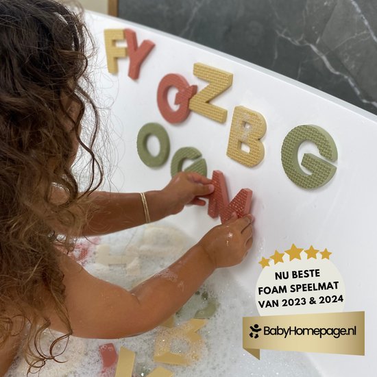 Roolsy Badspeelgoed - Badletters - Badspeeltjes - Foam letters - Incl. Opbergtas van Roolsy