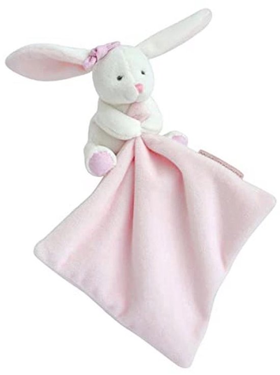 Roze Box Bloem Knuffeldier Haas voor Baby van Merkloos