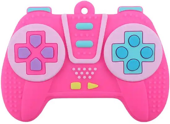 RubyC Bijtspeeltje Game Controller Roze - Bijtring - Baby - Peuter - Kind - Cadeau - BPA vrij - Sinterklaas van Ruby