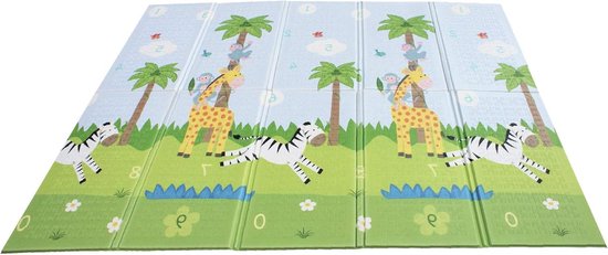 Safari Dier & Tuin Kinderen Baby Speelmat - 1.97m X 1.54m - PS-PM001 van $