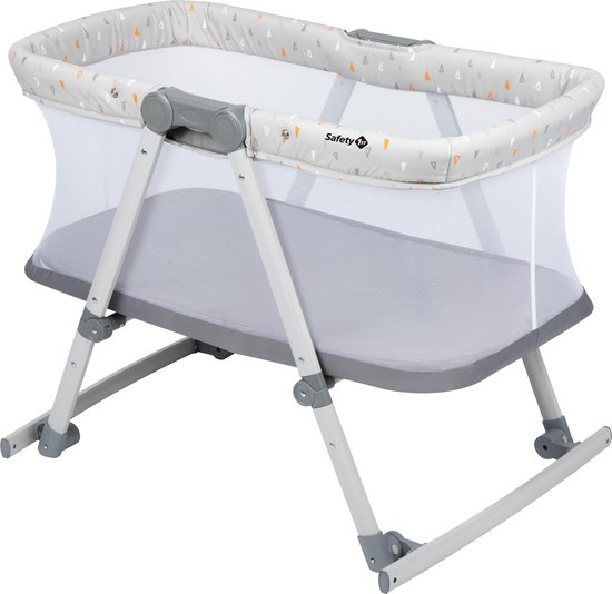 Safety 1st Morningstar Campingbedje - Warm Grey van Safety 1st.