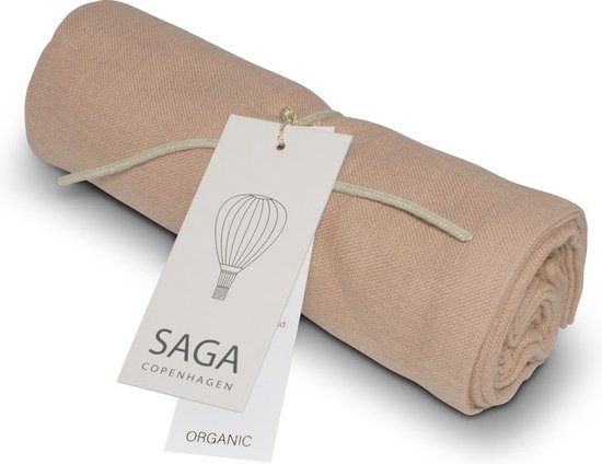 Saga Copenhagen | Hydrofiele doek / luier  | 70 x 70 cm | 100% bio katoen | Clay van SAGA