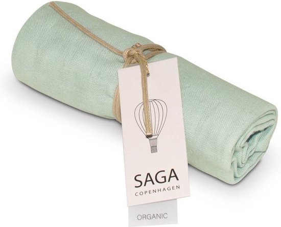 Saga Copenhagen | Hydrofiele doek Vidar 70x70cm Aloë Vera