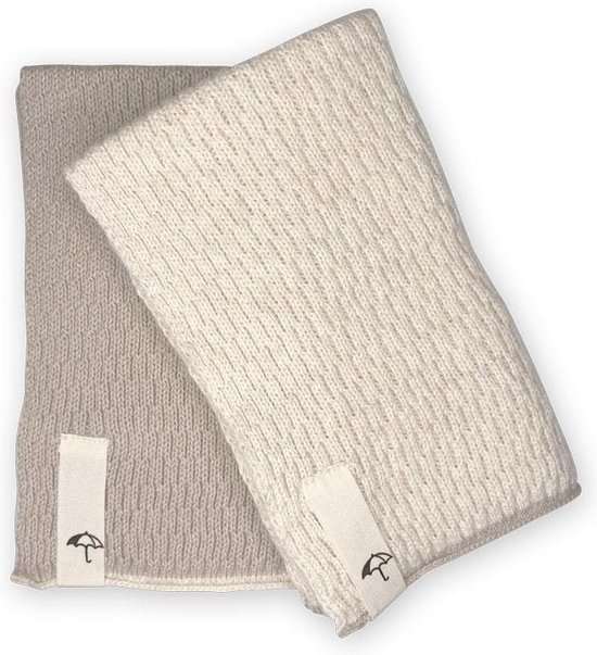 Saga Copenhagen | Washandjes Blio Shell 2 stuks van Saga Copenhagen