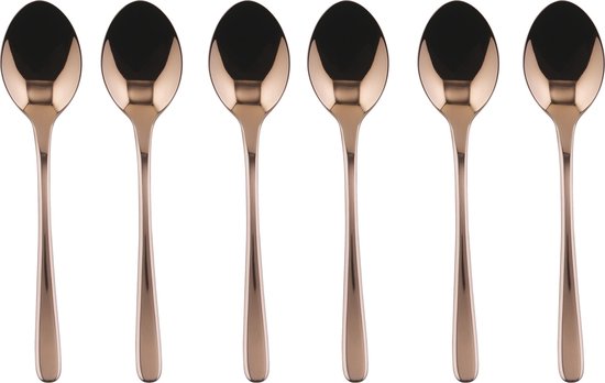 Sambonet Koffielepels Taste Koper 6-Delig van Sambonet