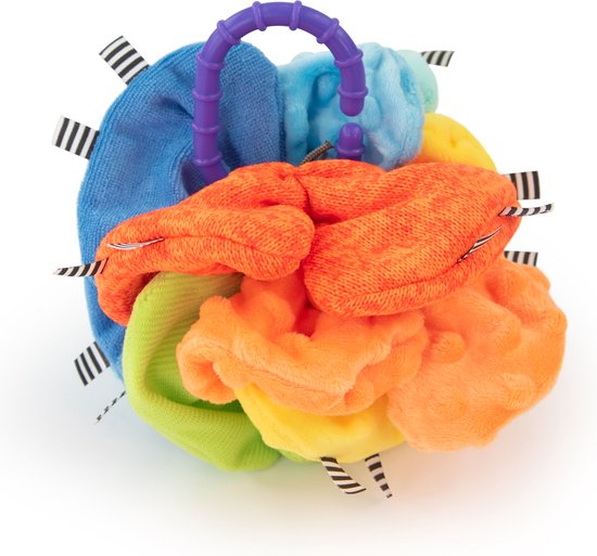Sassy - Bal voor baby en peuter - Met knisperende stofjes - Crinkle ball van Sassy