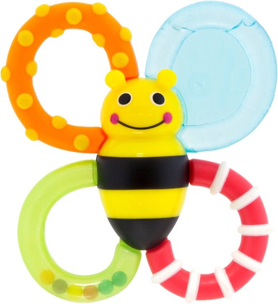 Sassy - Bijtspeelgoed - Bijtring met koel element - Bumble Bites Teethes van Sassy