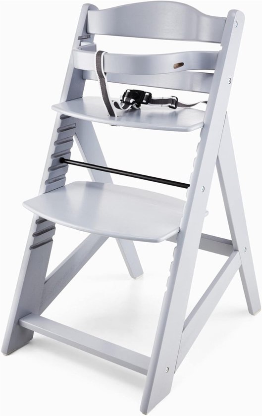 SAVI® Kinder Eetstoel - Babystoel Voor Aan Tafel Met Dienblad - Baby Stoel Voor Eten - Grijs - 45cm x 58cm x 87cm; 4.54 kg van Merkloos