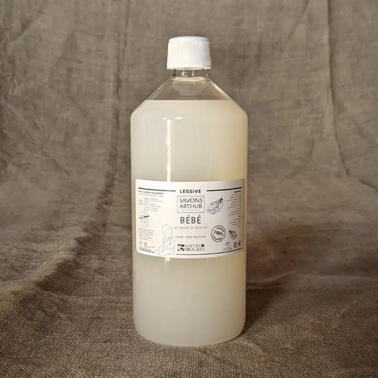 Savons Arthur Organisch Babywasmiddel met biologische zonnebloemolie - delicate was - wol - gevoelige huid 1ltr van Savons Arthur