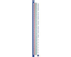 Schaalliniaal Staedtler 561 300mm DIN architect | 6 stuks