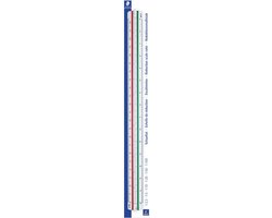 Schaalliniaal Staedtler 561 300mm verdeling DIN constructie | 6 stuks