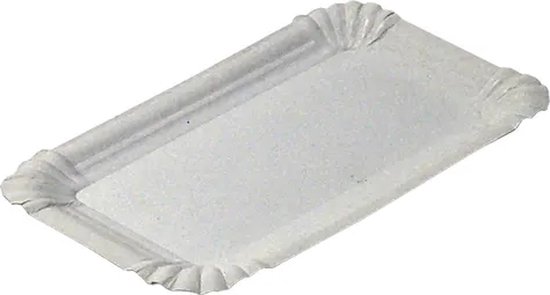 Schaaltjes - Ongevoerd - Karton - Duplex - Wit - 10x16cm - 2000 stuks van $