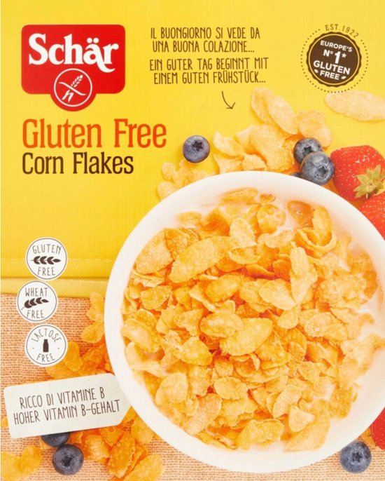 Schar Cornflakes Portieverpakking 20 x 25GR - Voordeelverpakking van Schar