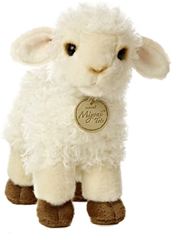Schattig Baby Lam Pluche Speelgoed - 7 Inch van Merkloos