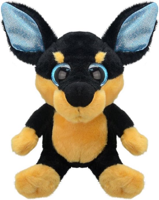 Schattig Chihuahua Pluche Speelgoed - Zacht Knuffeldier - 15 cm