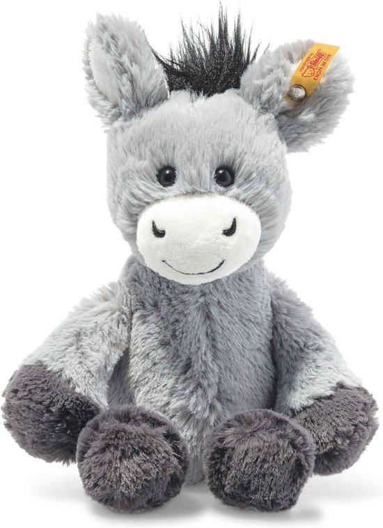 Schattig pluche ezeltje knuffeldier voor baby's en kinderen van Merkloos