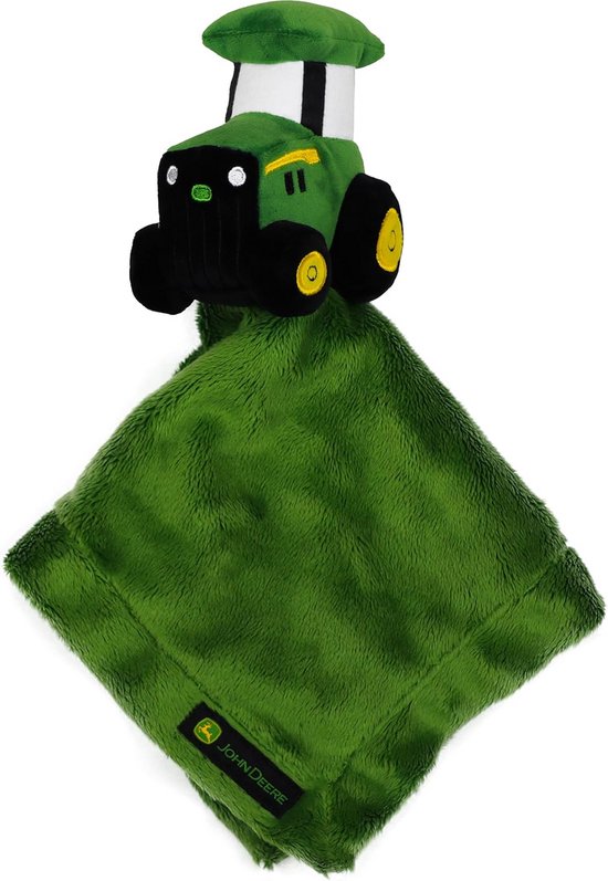 Schattige Baby Knuffeldeken met Tractor en Boerderij Thema - Zacht Veiligheidsspeeltje van Merkloos
