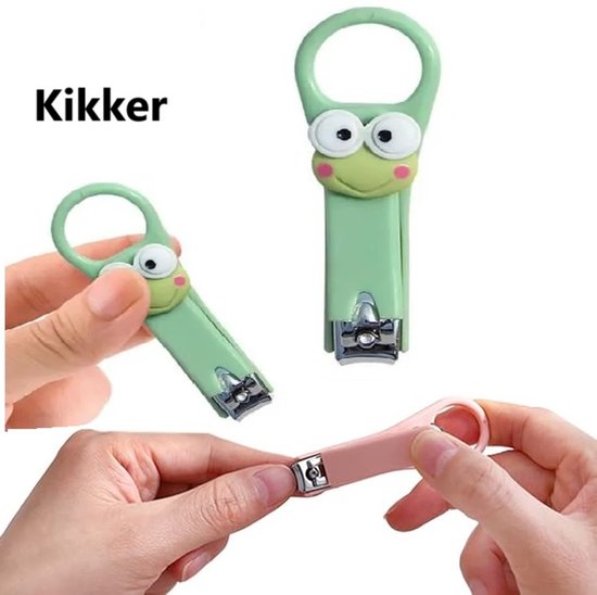 Schattige Dieren Nagelknipper Voor Kinderen I Nagelschaartje I Voorkomt Wegspringen Nagels I Ook Voor Teennagels I Nagelverzorgingsaccessoires I Kikker van Koopjespoort