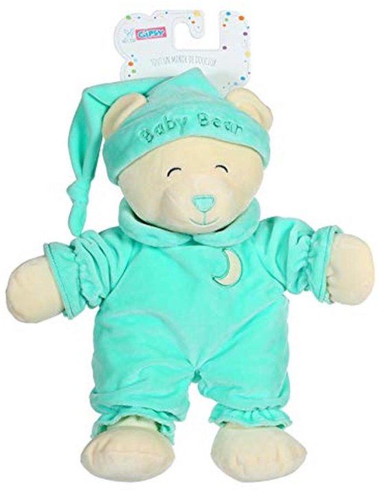 Schattige Groene Babybeer Pluche Knuffel