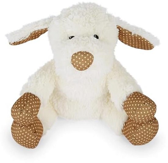 Schattige kleine knuffeldier hond pluche speelgoed voor pasgeboren baby jongen of meisje van Merkloos