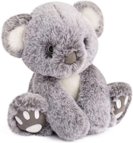 Schattige Koala Knuffel – 18 cm – Zacht Grijs Pluche Dier – Perfect Kraamcadeau