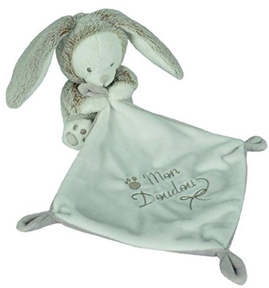 Schattige Konijn Knuffeldoek voor Baby's - 7 x 11 x 45 cm - Perfect Kraamcadeau van Funnies.