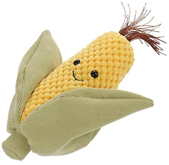 Schattige Lam Knuffeldier van 17 cm, Groente Pluche Speelgoed, Zacht en Wasbaar, Cadeau voor Kinderen en Baby's van Merkloos