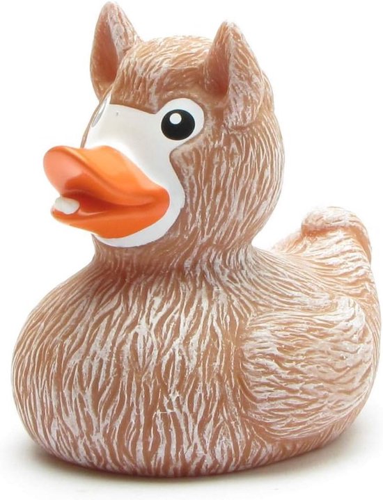 Schattige Lama Badeend met Sleutelhanger - 8,5 cm | Leuk Cadeau