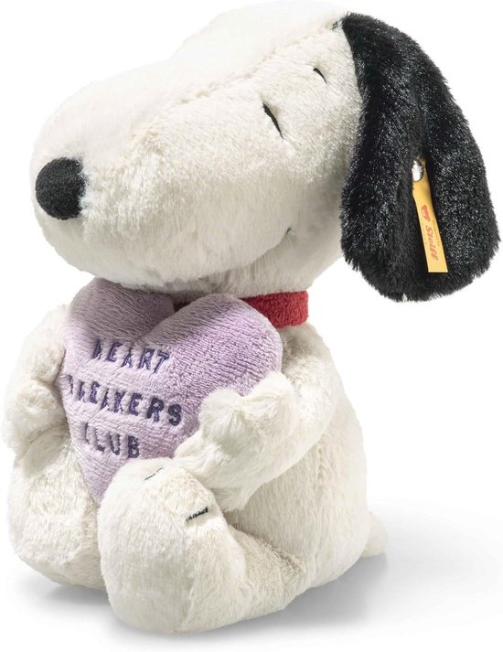 Schattige Pluche Knuffel Snoopy voor Kinderen, 22 cm, Wit, Geschikt voor Jongens, Meisjes en Baby's