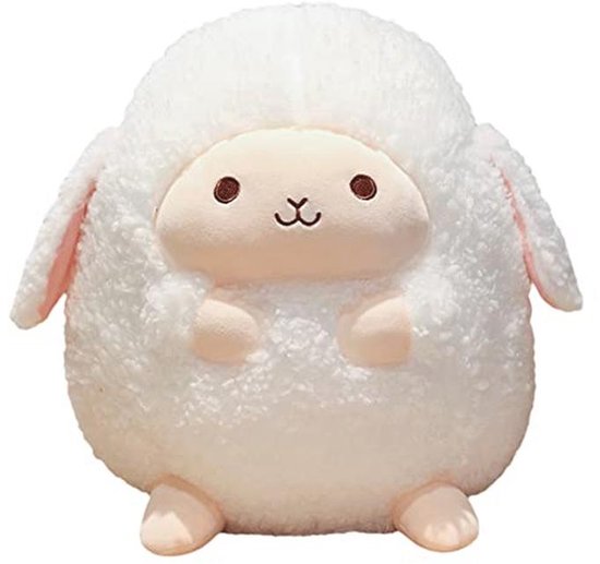 Schattige Pluche Schaap Knuffel - Zachte Kussen Speeldoek voor Kinderen van Merkloos