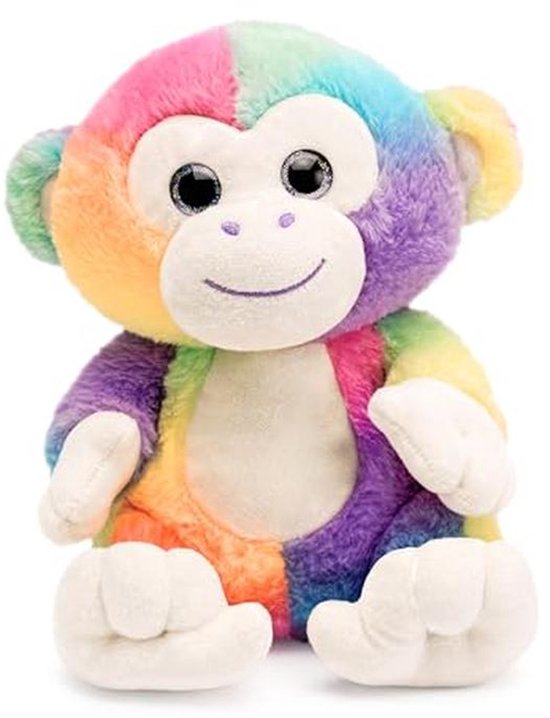 Schattige Regenboog Teddybeer | Zacht Speelgoed voor Kinderen