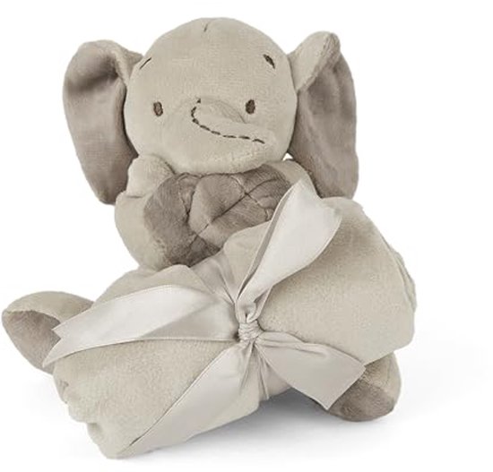 Schattige superzachte pluche deken met teddydekbed voor pasgeborenen van Merkloos