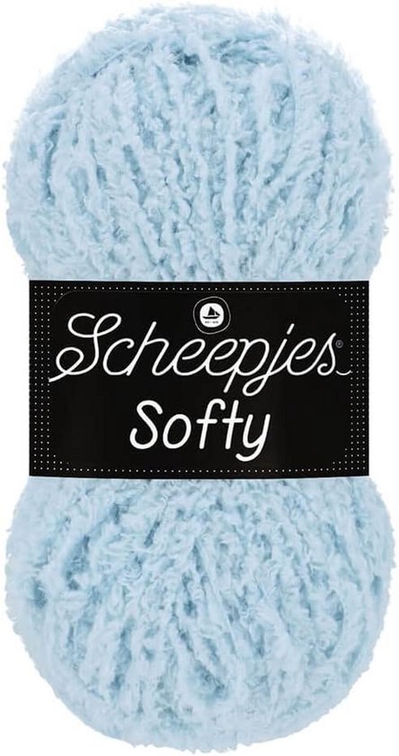 Scheepjes Softy Cotton garen - 50g - zacht pluizig garen voor babykleding en accessoires van Merkloos