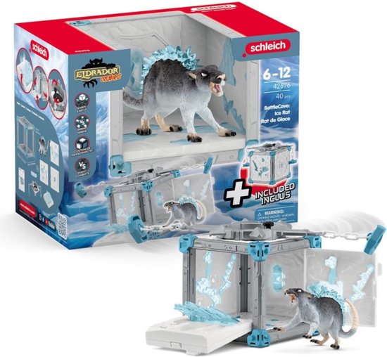 schleich ELDRADOR CREATURES BattleCave Ijs Rat - 42676 van Schleich
