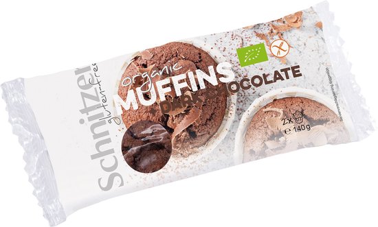 Schnitzer Muffin chocolate bio (140g) van Schnitzer